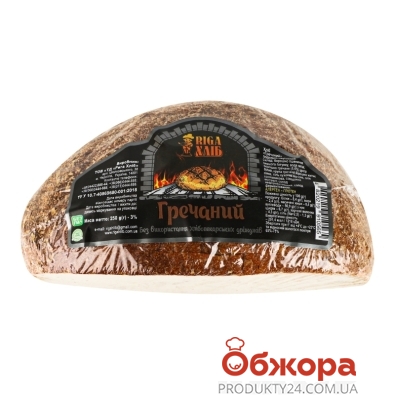 Хліб Riga Хліб 250г гречаний нарізний – ИМ «Обжора»