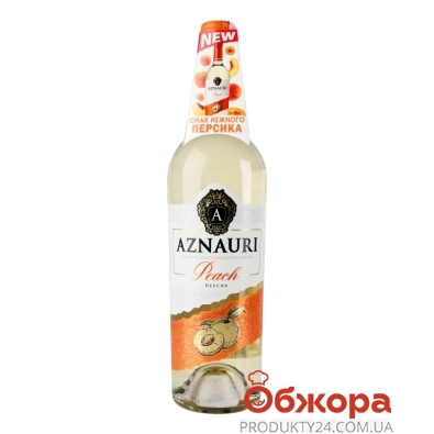 Вино Aznauri 0,75л 9-13% Peach біле солодке – ІМ «Обжора»