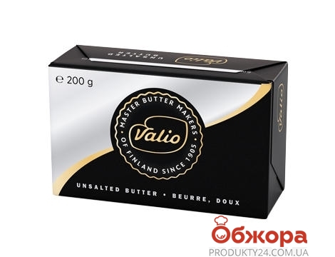 Масло Valio Master butter makers вершкове 82%200г – ИМ «Обжора»
