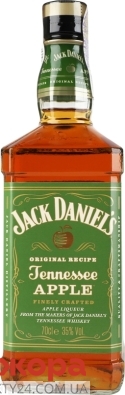 Лікер Jack Daniel`s 0,7л 35% Tennessee Apple з/б – ІМ «Обжора»
