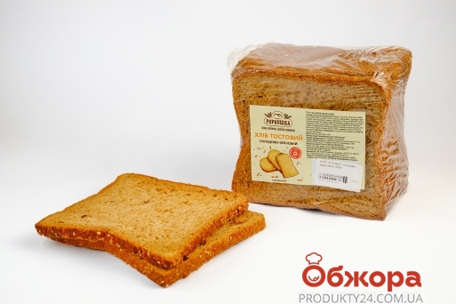 Хліб тостовий солодово-зерновий 350г – ИМ «Обжора»