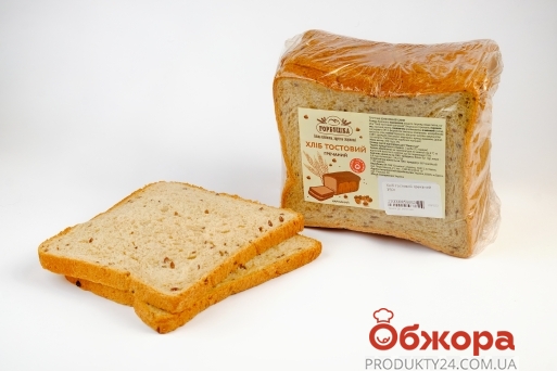 Хліб тостовий гречаний 350г – ИМ «Обжора»