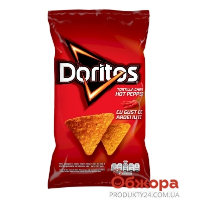 Чипси Doritos 90г кукурудзяні Гострий перець – ИМ «Обжора»