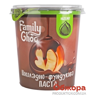 Шоколадна паста Family Choc 400г фундукова – ИМ «Обжора»