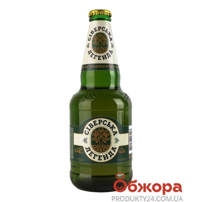 Пиво Сіверська легенда 0,45л 4,0% світле – ІМ «Обжора»