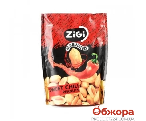 Арахіс Zigi 70г зі смаком солодкого чилі – ИМ «Обжора»