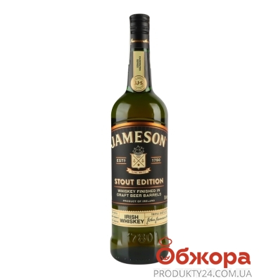 Виски Джеймсон (Jameson) Caskmates Stout 0,7л. 40% – ИМ «Обжора»