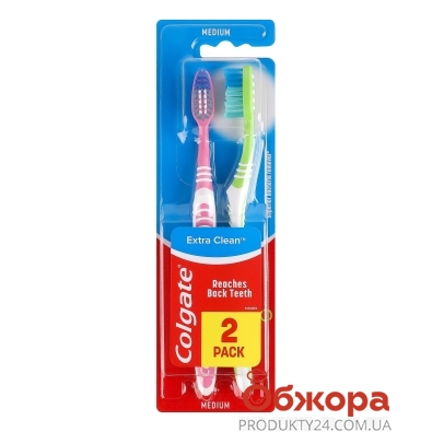 Зубна щітка Colgate Експерт чистоти 1+1 середня – ІМ «Обжора»