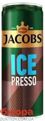 Напій молочний з кавою Jacobs АйсПрессо Класік 0,25л – ІМ «Обжора»
