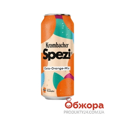 Напій б/алк Krombaher Spezi Cola-Orange-mix 0,5л – ИМ «Обжора»