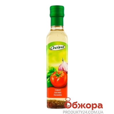 Олія Олейна 0,25л ріпакова рафінована томат-часник-базилік – ІМ «Обжора»