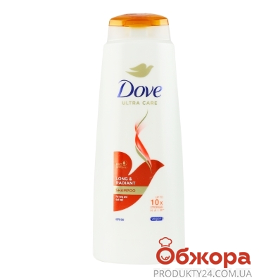Шампунь Dove 400мл Long&Radiant Ultra Care – ІМ «Обжора»