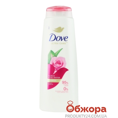 Шампунь Dove 400мл Aloe&Rose water Ultra Care – ІМ «Обжора»