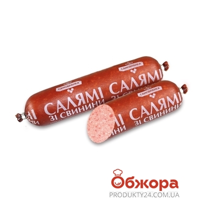 Ковбаса МК Ювілейний салямі зі свинини н/к 1/г 330г – ИМ «Обжора»