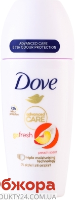 Антиперспірант Dove кульковий 50мл advanced care go fresh – ИМ «Обжора»