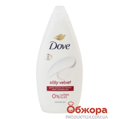 Гель для душу Dove 450мл silky velvet – ІМ «Обжора»