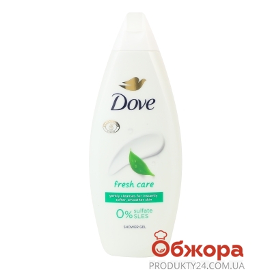 Гель-крем для душу Dove fresh care 250мл – ІМ «Обжора»