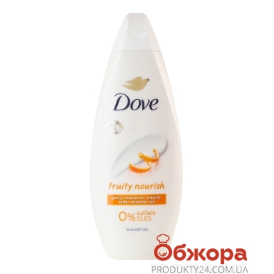 Гель-крем д/душу Dove 250мл fruity nourish – ІМ «Обжора»