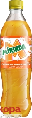 Вода Mirinda 0,5л апельсин Zero – ИМ «Обжора»