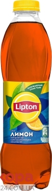 Чай холод. Lipton 1,0л чорний лимон Польща – ІМ «Обжора»