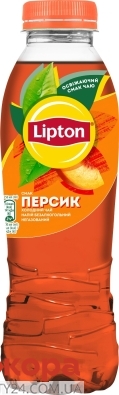 Холодный Чай Липтон (Lipton) холодный черный с персиком 0,5 л. – ИМ «Обжора»