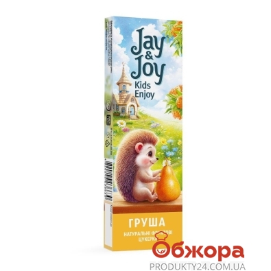 Цукерки Jay&Joy 32г фруктові натуральні груша – ІМ «Обжора»