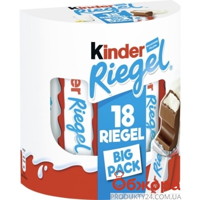 Шоколад Kinder Riegel 378г – ІМ «Обжора»