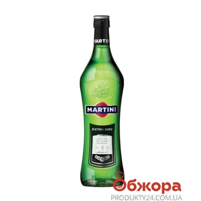 Вермут Martini Extra Dry 1 л 18% сухий – ІМ «Обжора»