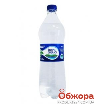 Вода BONAQUA 1,0л газ – ІМ «Обжора»