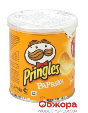 Чипсы Принглс (Pringles) паприка 50 г – ИМ «Обжора»