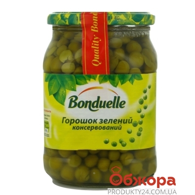 Зеленый горошек Бондюэль (Bonduelle) 530 г – ИМ «Обжора»