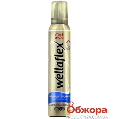 Пена для волос Веллафлекс (WELLAFLEX) 200 мл – ИМ «Обжора»
