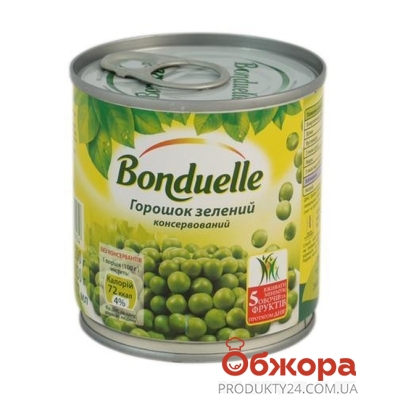 Зеленый горошек Бондюэль (Bonduelle) 200 г – ИМ «Обжора»