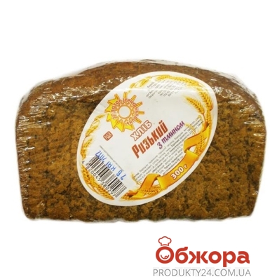 Хлеб Рижский с тмином нарезной "Золотое зерно Украины" 300 гр. – ІМ «Обжора»