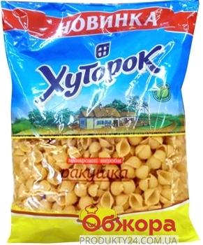 Макароны Хуторок Ракушки 1 кг – ИМ «Обжора»