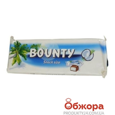 Батончик шоколадный Баунти (Bounty), 6*28,5 г – ИМ «Обжора»