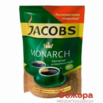 Кофе Якобс (Jacobs) Монарх 60 г – ИМ «Обжора»