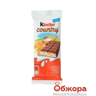 Батончик Кіндер 23,5г шоколад Кантрі – ІМ «Обжора»