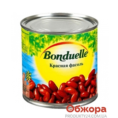 Консерва Бондюэль (Bonduelle) фасоль красная нежная в соусе 400 г – ИМ «Обжора»