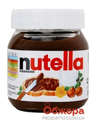 Крем Нутелла (Nutella)  шоколадный 350 г – ИМ «Обжора»