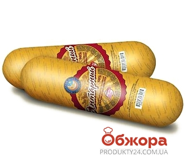 Сыр колбасный плавленый Пирятин Янтарный 60% вес – ІМ «Обжора»
