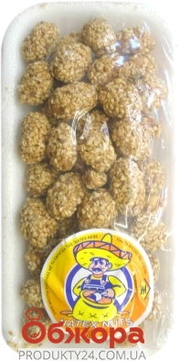Горішки Натекс 120г арахіс в кунжутовій глазурі – ІМ «Обжора»