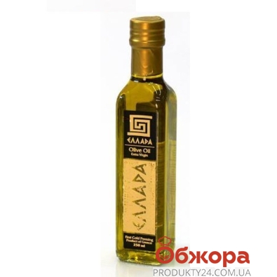 Оливковое масло Эллада (Ellada) Extra Virgin 0,25 л – ИМ «Обжора»