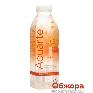 Вода Aquarte 0,5л з екстрактом Ацероли і Апельсину – ІМ «Обжора»