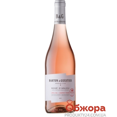 Вино Barton&Guestier Rose d`Anjou рожеве сухе 750 мл – ІМ «Обжора»