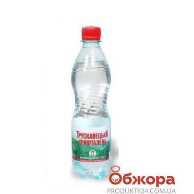 Вода Трускавецкая 0,5 л. Кришталева газированная – ІМ «Обжора»