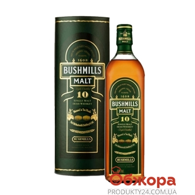 Виски Бушмилс (Bushmills) Малт 10 лет 0,7 л – ИМ «Обжора»