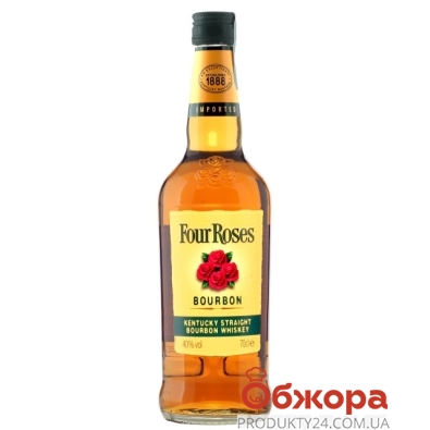 Виски Бурбон 4 розы (Four Roses) 0,7 л – ИМ «Обжора»