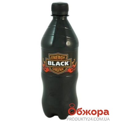 Напиток энергетический Блек BLACK 0,5 л – ИМ «Обжора»