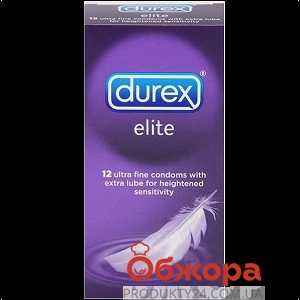 Презервативы Дюрекс (DUREX) Elite N12 – ІМ «Обжора»